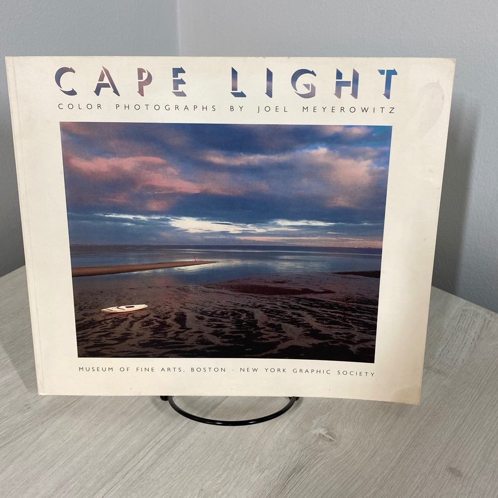 Cape Light Joel Meyerowitz Color Photographs 1981 3rd Print Photography PB